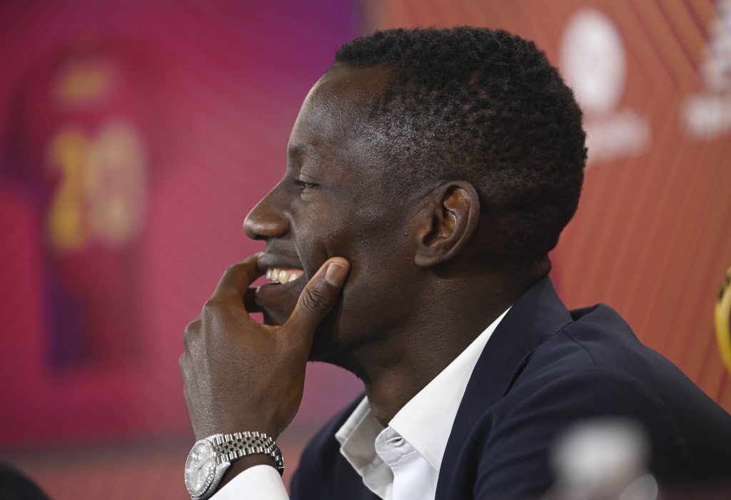 camara AS Roma Press Conference