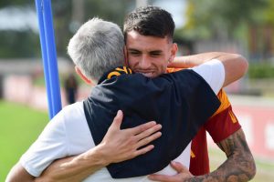 AS Roma Training Session Mourinho Ibanez