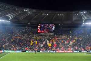 AS Roma v HJK Helsinki: Group C - UEFA Europa League Olimpico tifosi