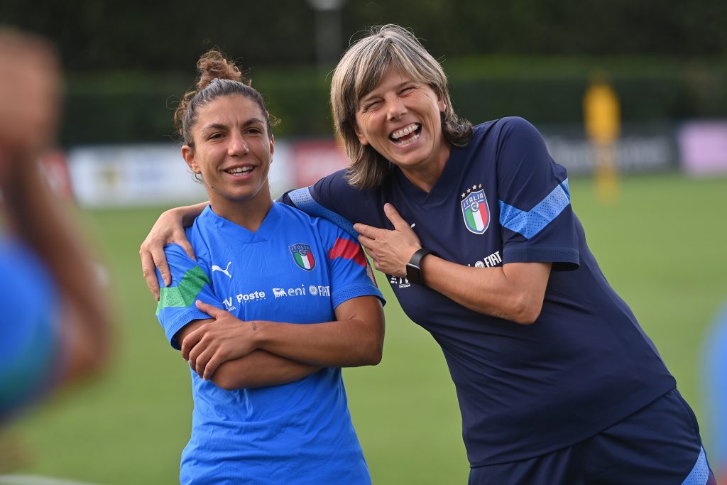 bartoli bertolini Italy Women Training Session &amp; Press Conference