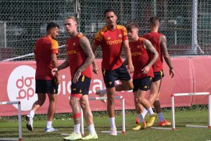 allenamento Roma