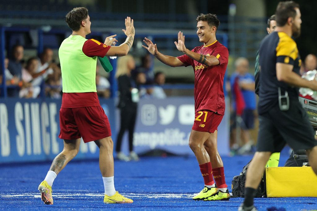 dybala zaniolo Empoli FC v AS Roma - Serie A
