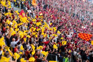 tifosi AS Roma v Atalanta BC - Serie A