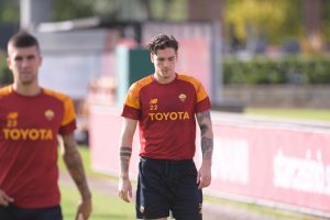 AS Roma Training Session zaniolo