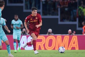 Shomurodov AS Roma v Atalanta BC - Serie A