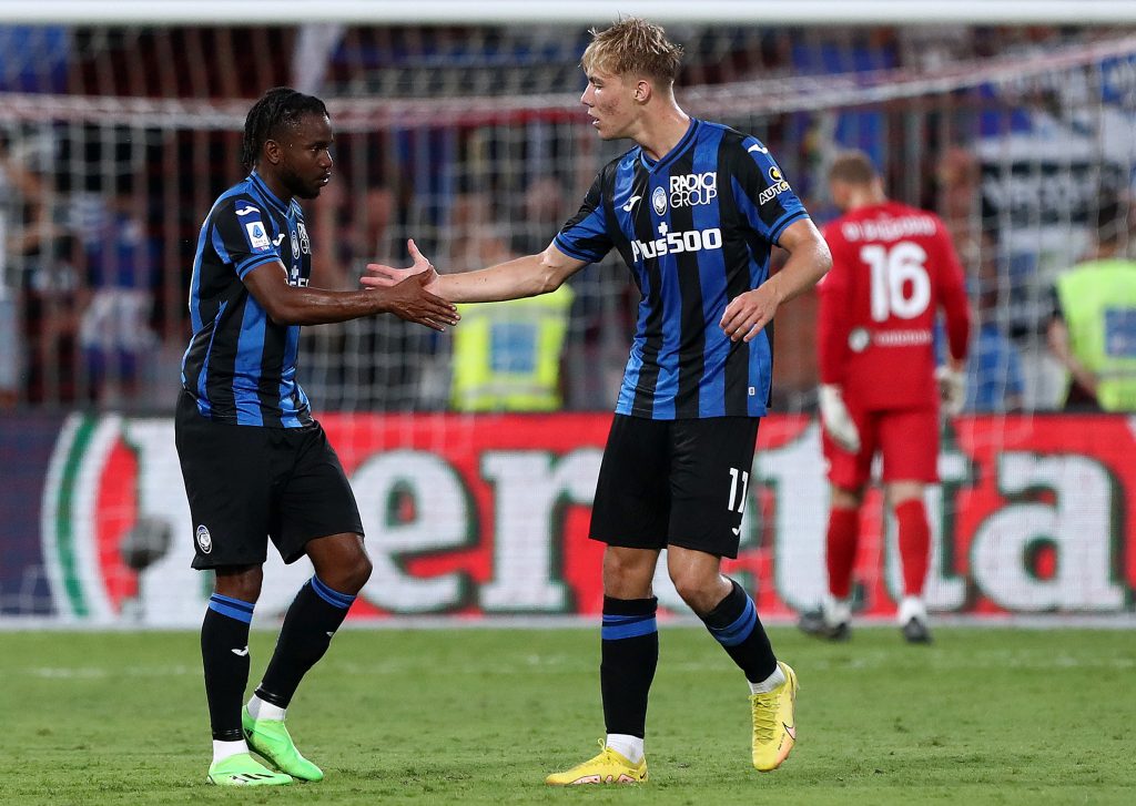 hojlund lookman AC Monza v Atalanta BC - Serie A