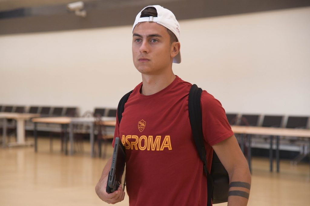 dybala AS Roma Travel To Milan