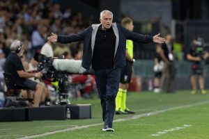 Mourinho Udinese Calcio v AS Roma - Serie A