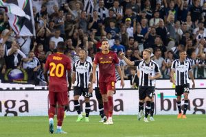 Smalling Udinese Calcio v AS Roma - Serie A