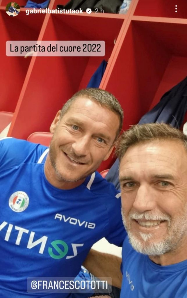 totti batistuta