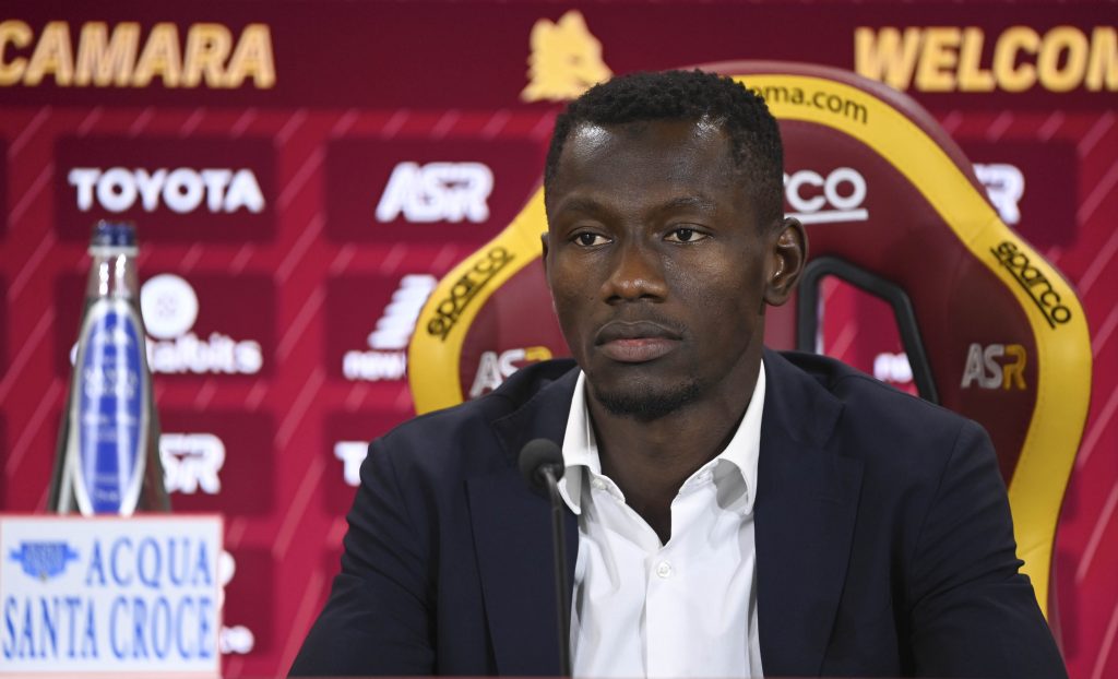 camara AS Roma Press Conference