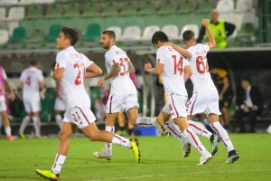 Shomurodov PFC Ludogorets Razgrad v AS Roma: Group C - UEFA Europa League