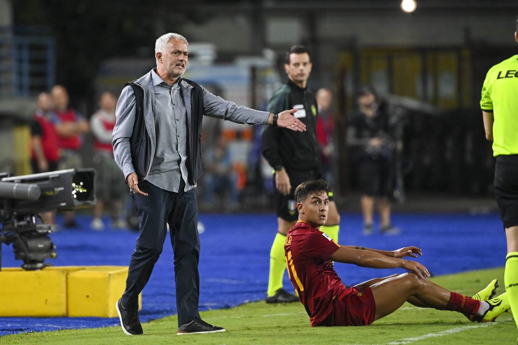 ,mourinho dybala Empoli FC v AS Roma - Serie A