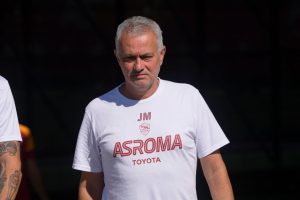mourinho AS Roma Training Session &amp; Press Conference