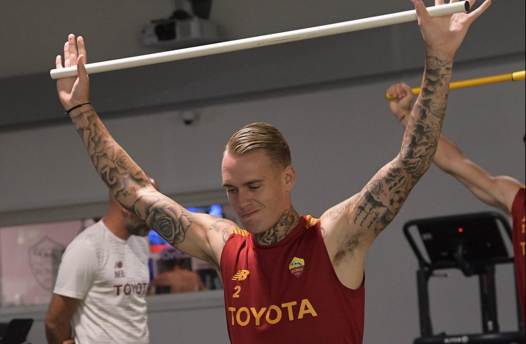 AS Roma Training Session trigoria allenamento karsdorp
