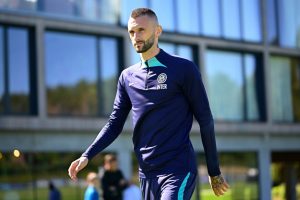Brozovic FC Internazionale Training Session