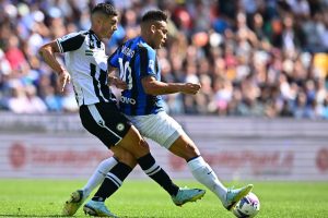 lautaro martinez Udinese Calcio v FC Inter - Serie A