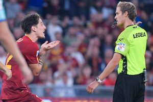 zaniolo chiffi AS Roma v Atalanta BC - Serie A