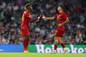 Abraham Pellegrini Real Betis v AS Roma: Group C - UEFA Europa League