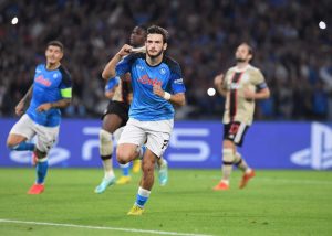 Kvaratskhelia SSC Napoli v AFC Ajax: Group A - UEFA Champions League