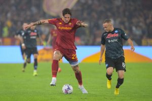 Nicolò Zaniolo AS Roma v SSC Napoli - Serie A