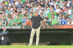 Manuel Pellegrini Real Betis v AS Roma: Group C - UEFA Europa League