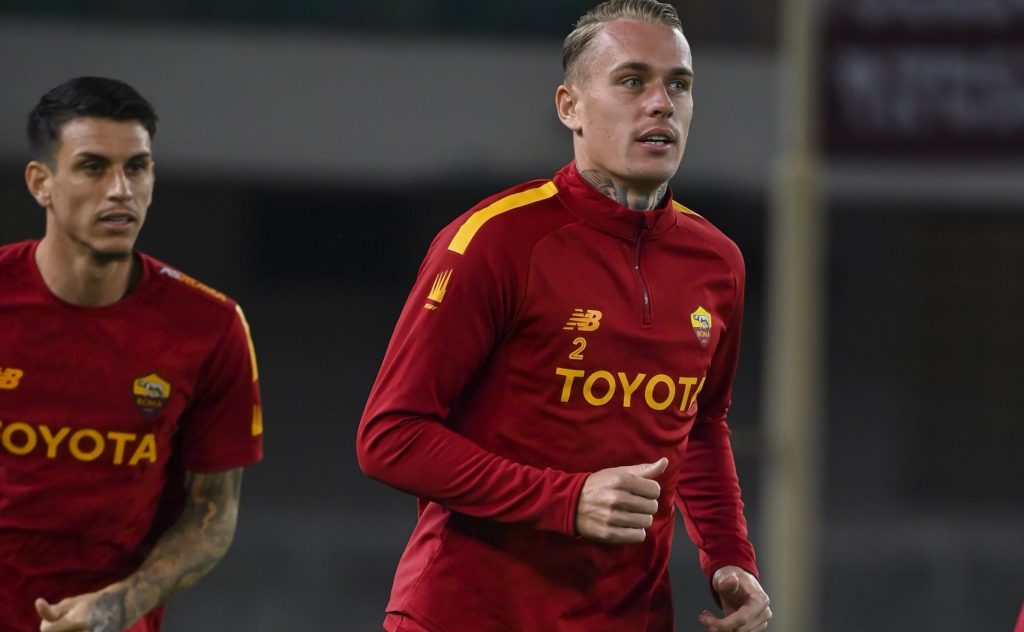 KarsdorpHellas Verona v AS Roma - Serie A