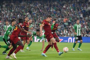Belotti Real Betis v AS Roma: Group C - UEFA Europa League