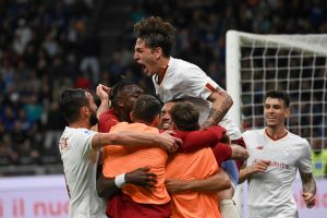 smalling zaniolo FC Internazionale v AS Roma - Serie A