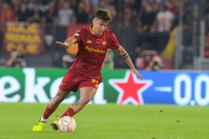 dybala AS Roma v Real Betis: Group C - UEFA Europa League