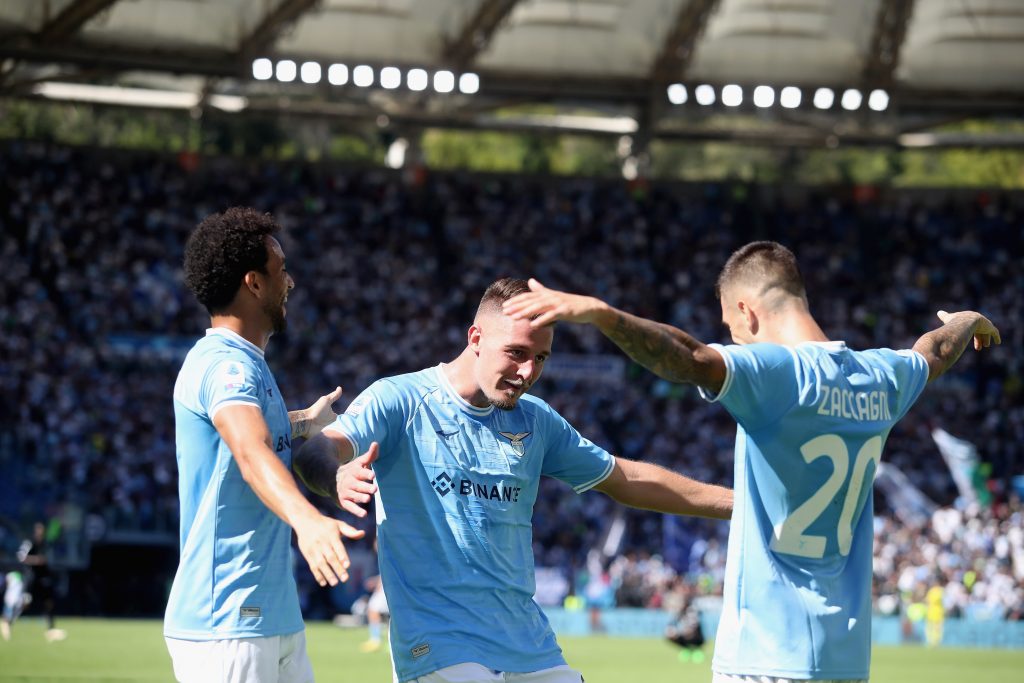 milinkovic zaccagni anderson SS Lazio v Spezia Calcio - Serie A