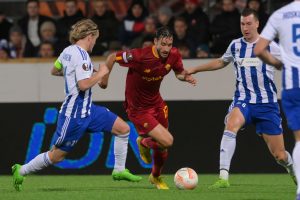 Matias Viña HJK Helsinki v AS Roma: Group C - UEFA Europa League