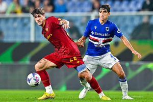 zaniolo villar UC Sampdoria v AS Roma - Serie A