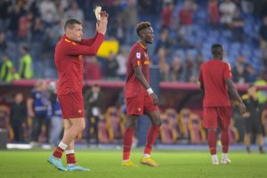 belotti abraham AS Roma v US Lecce - Serie A