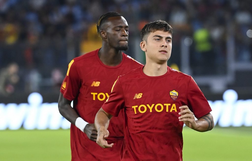 abraham dybala AS Roma v Real Betis: Group C - UEFA Europa League