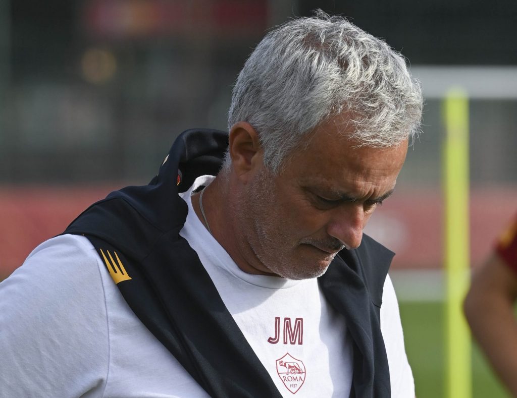 mourinho  AS Roma Training Session
