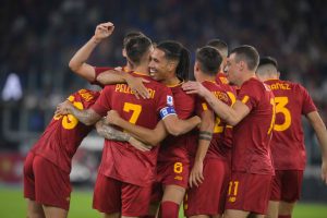 smalling pellegrini AS Roma v US Lecce - Serie A