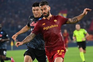 Leonardo Spinazzola AS Roma v SSC Napoli - Serie A