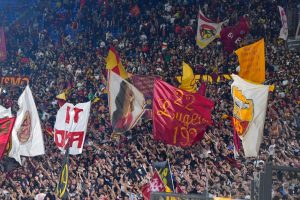tifosi roma AS Roma v SSC Napoli - Serie A