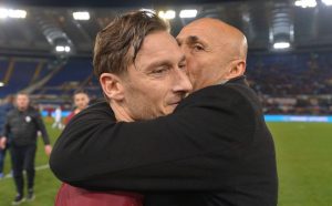 spalletti totti AS Roma v AC Cesena - TIM Cup