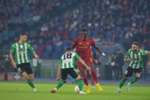 abraham AS Roma v Real Betis: Group C - UEFA Europa League
