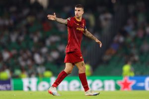 Mancini Real Betis v AS Roma: Group C - UEFA Europa League