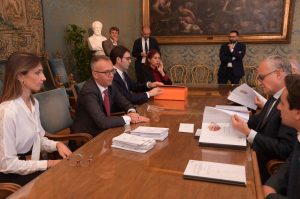 AS Roma New Stadium Project Unveiling berardi-gualtieri