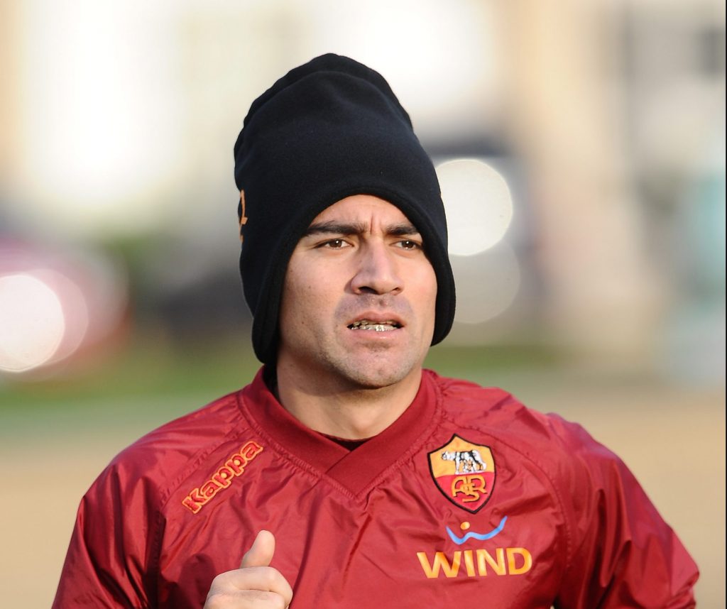 pizarro AS Roma Training Session