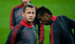 mexes AC Milan Training &amp; Press Conference - UEFA Champions League