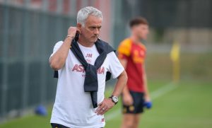 AS Roma Training Session Mourinho