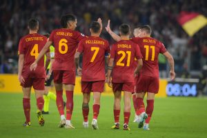 belotti dybala pellegrini smalling cristante AS Roma v US Lecce - Serie A
