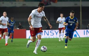 ZanioloHellas Verona v AS Roma - Serie A