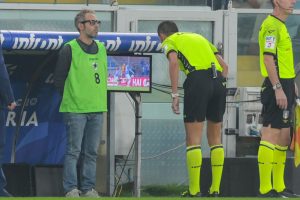 di bello arbitro var UC Sampdoria v AS Roma - Serie A