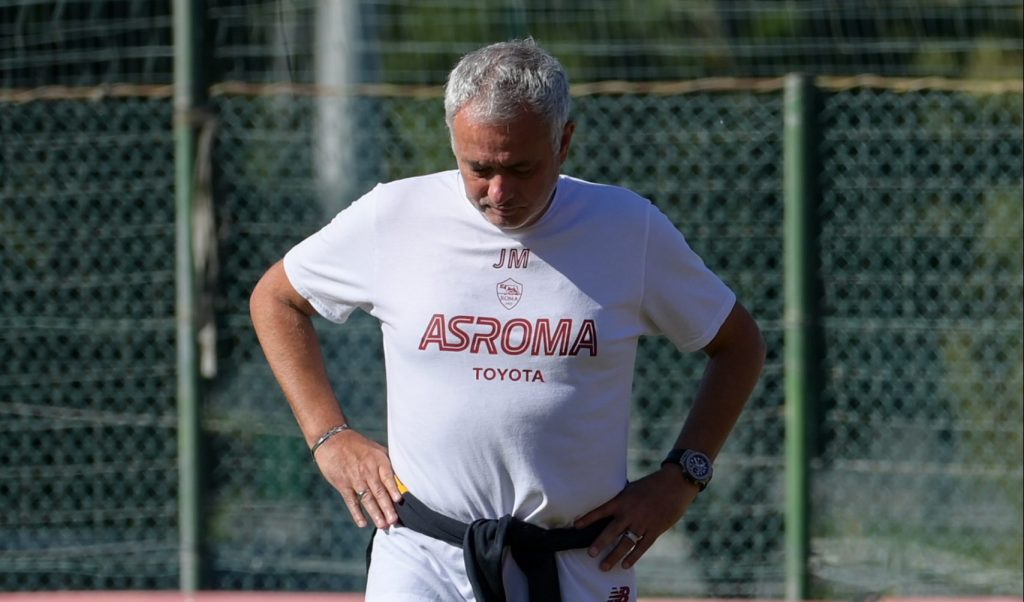 AS Roma Training Session mourinho